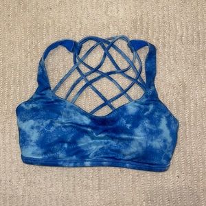 Selling blue lululemon sports bra